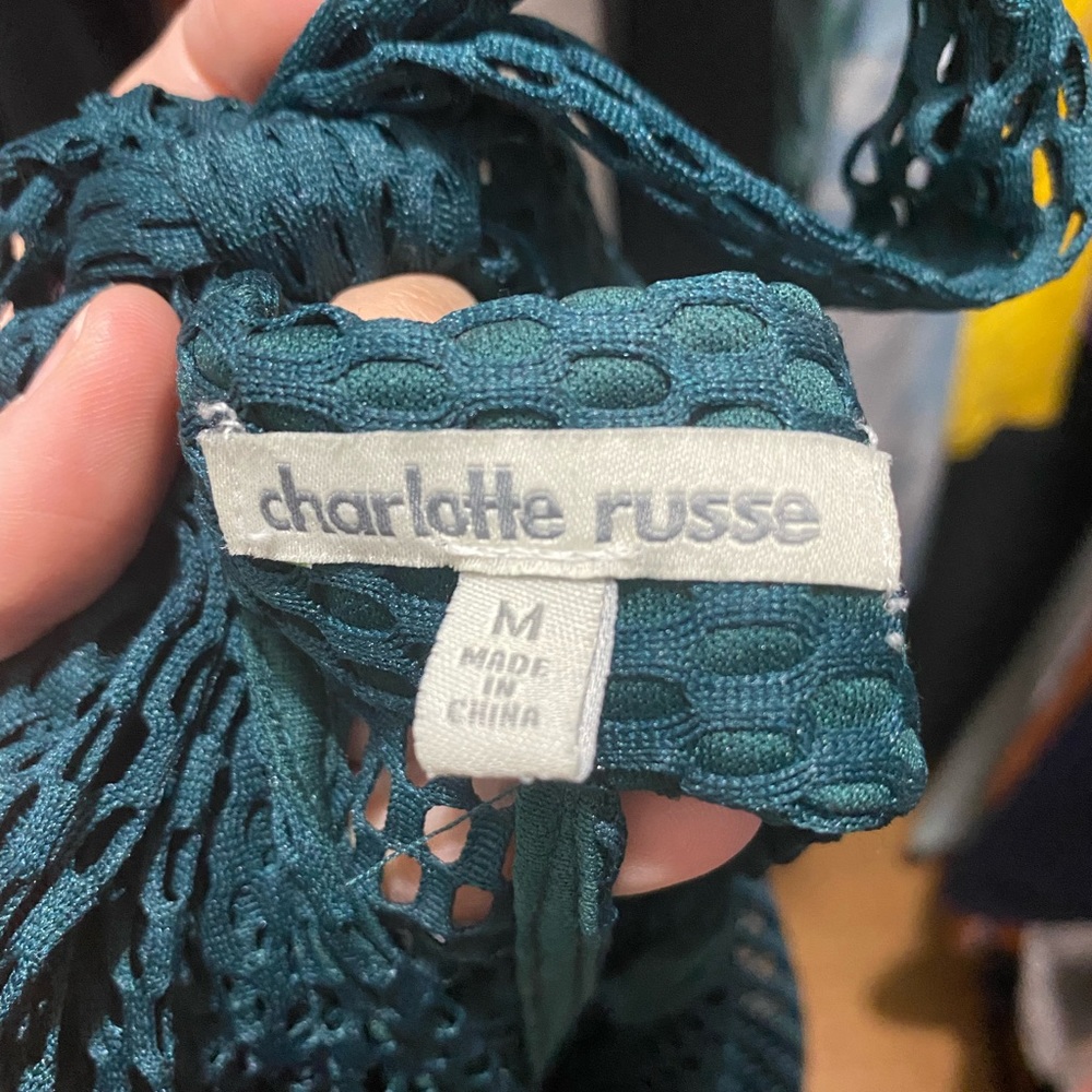 Medium teal cocktail dress from Charolette Russe - Picture 4 of 4